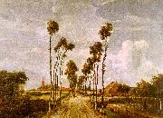 Meindert Hobbema Avenue at Middleharnis oil painting reproduction